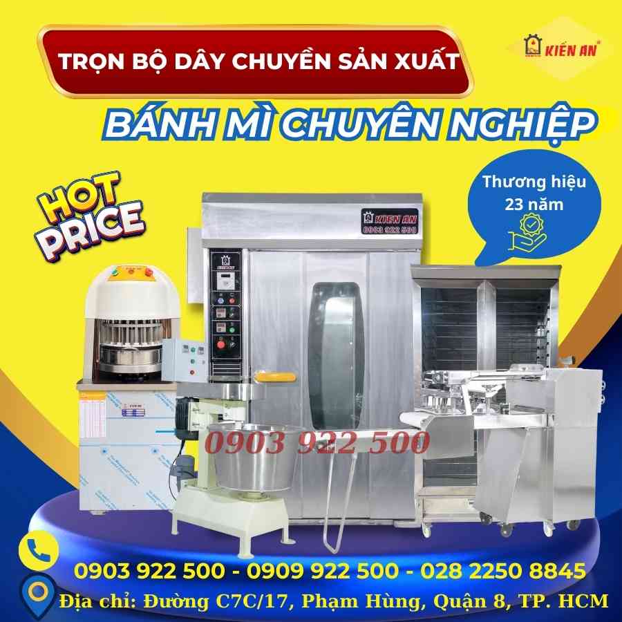 Mua lò nướng bánh mì tại công ty kiến an-giá ngay xưởng
